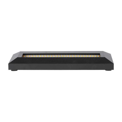 LED Außen-Treppenleuchte LED/3W/230V IP65 4000K Schwarz