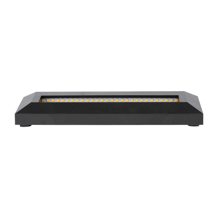 LED Außen-Treppenleuchte LED/3W/230V IP65 4000K Schwarz