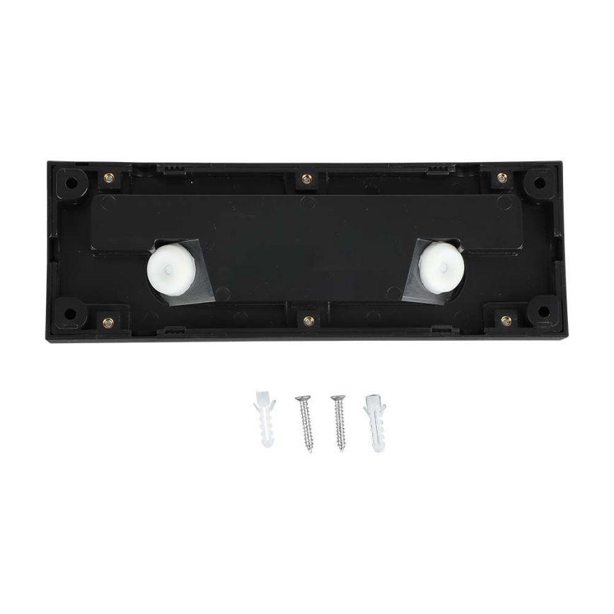 LED Außen-Treppenleuchte LED/3W/230V IP65 4000K Schwarz