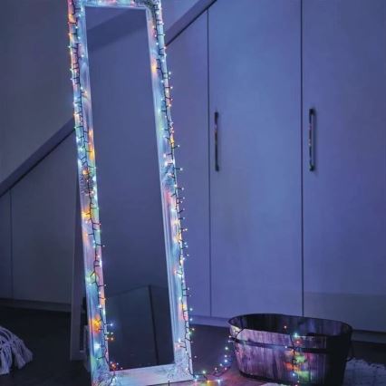 LED Außen-Weihnachtslichterkette 150xLED/27,35m IP44 mehrfarbig