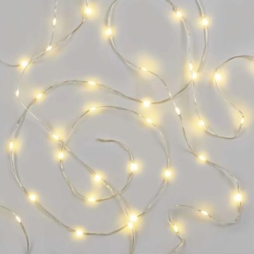 LED Außen-Weihnachtslichterkette 120xLED/17m IP44 warmweiß