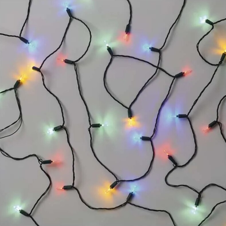 LED Außen-Weihnachtslichterkette 150xLED/27,35m IP44 mehrfarbig