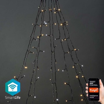 LED Außen-Weihnachtsvorhang 200xLED/8 Funktionen 10x2m IP65 Wi-Fi Tuya warmweiß bis kaltweiß