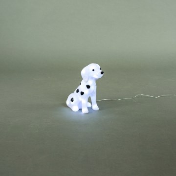 LED-Außendekoration 30xLED/3,6W/230V IP44 kaltweiß Dalmatiner-Muster