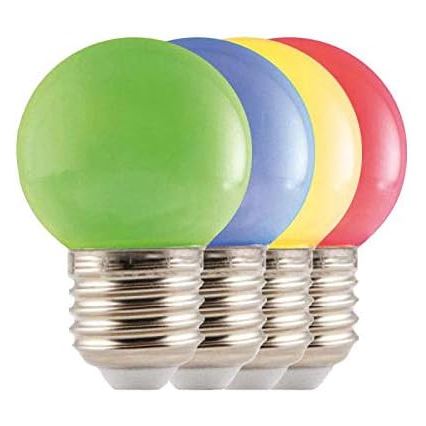 LED Außenlichterkette EASY CONNECT 8xE27 5m IP44 mehrfarbig