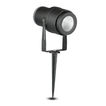 LED Außenlampe LED/12W/230V 3000K schwarz IP65