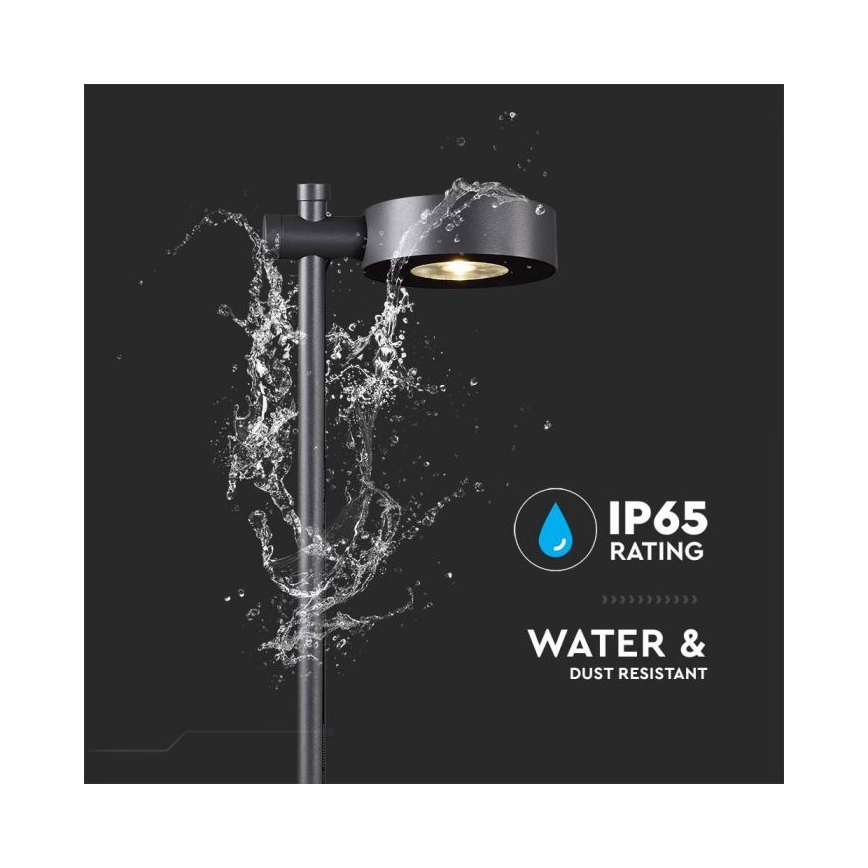 LED-Außenleuchte LED/7W/230V 3000K IP65 schwarz