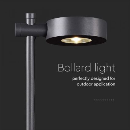 LED-Außenleuchte LED/7W/230V 3000K IP65 schwarz