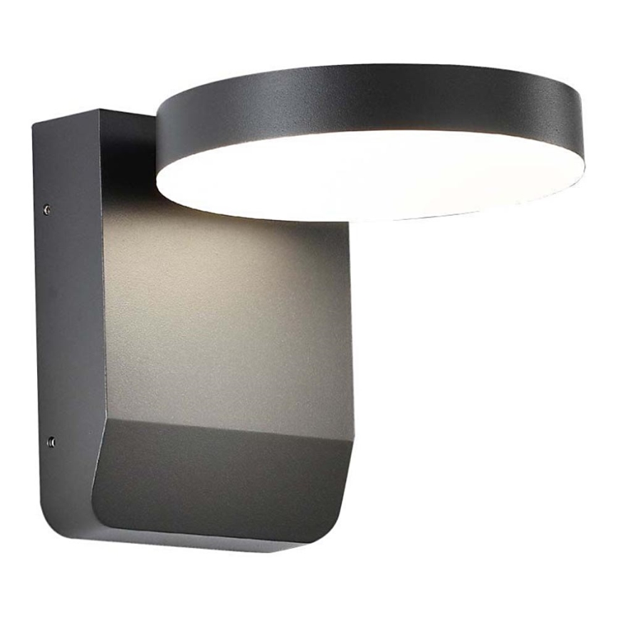 LED Außenwandleuchte flexibel LED/17W/230V IP65 3000K Schwarz