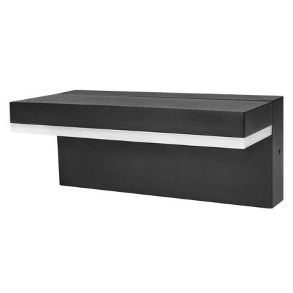 LED Außenwandleuchte HESTIO LED/9W/230V 4000K IP44 schwarz