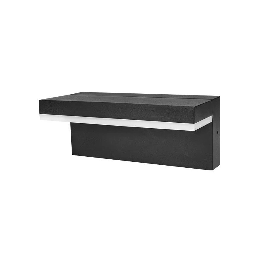 LED Außenwandleuchte HESTIO LED/9W/230V 4000K IP44 schwarz
