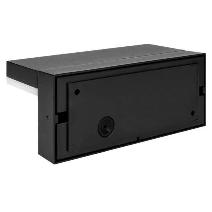 LED Außenwandleuchte HESTIO LED/9W/230V 4000K IP44 schwarz