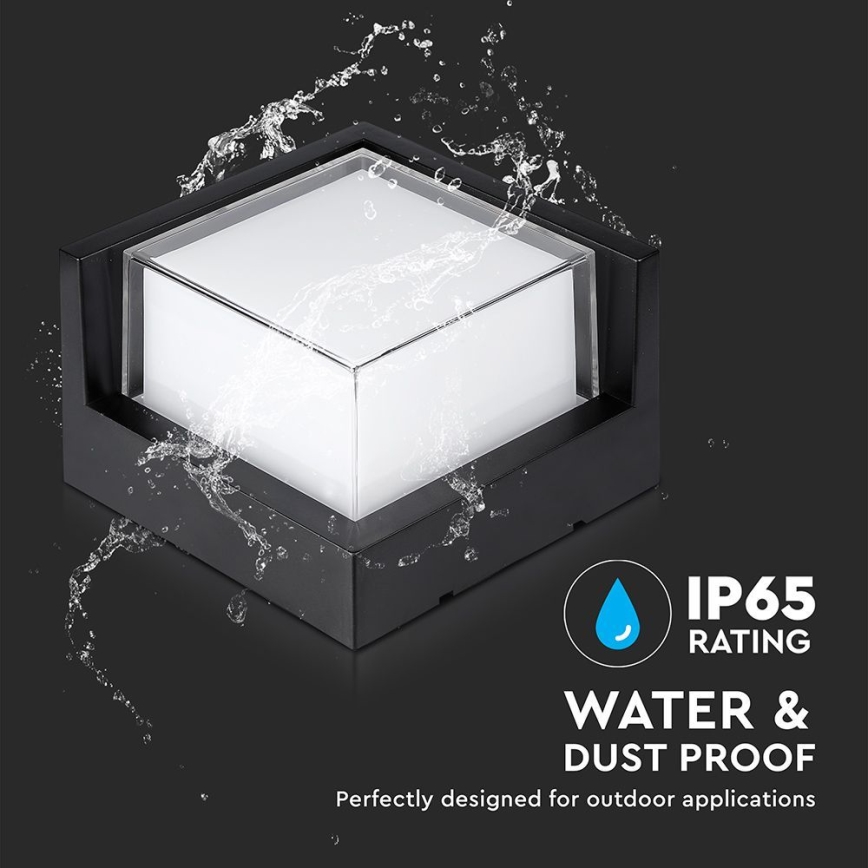 LED Außenwandleuchte LED/12W/230V 3000K IP65
