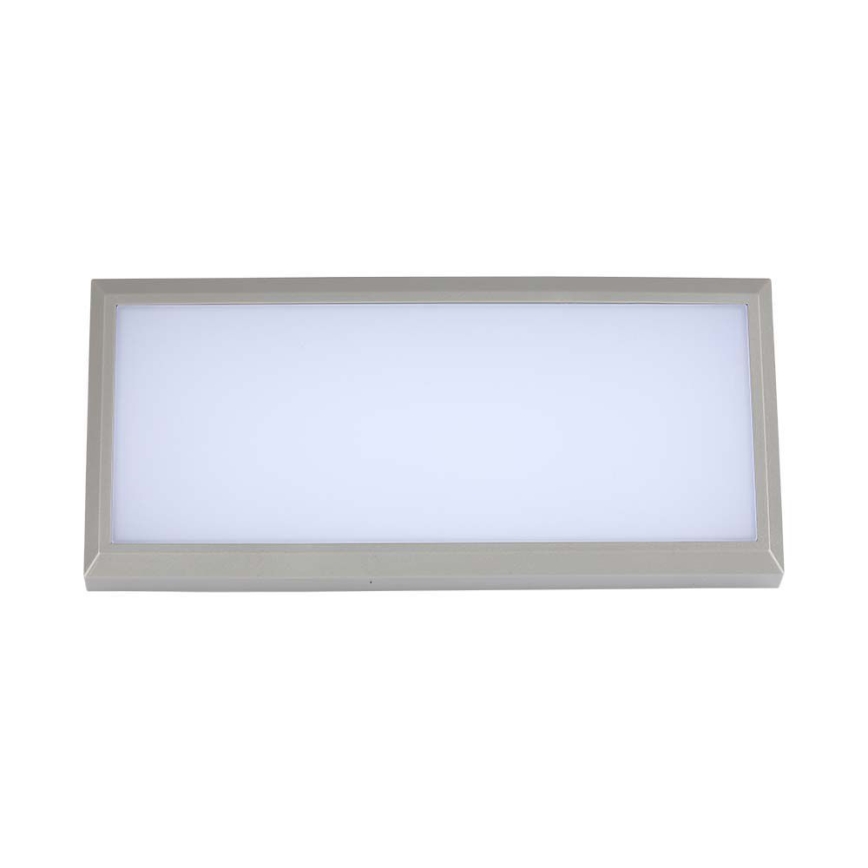 LED Außenwandleuchte LED/12W/230V 6400K IP65 grau