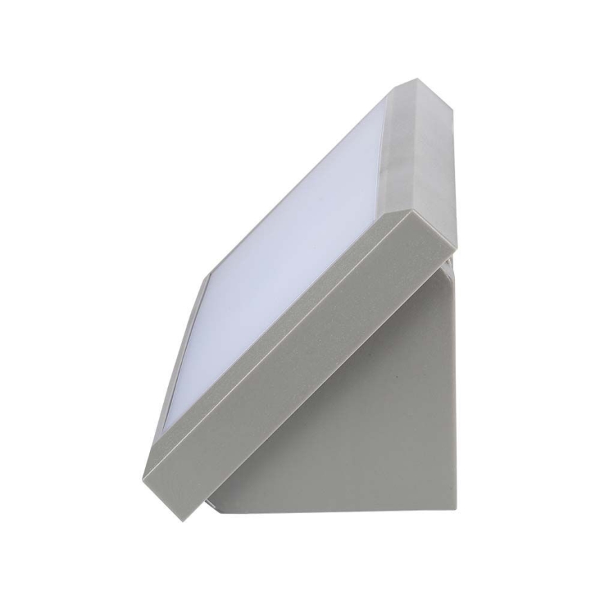 LED Außenwandleuchte LED/12W/230V 6400K IP65 grau