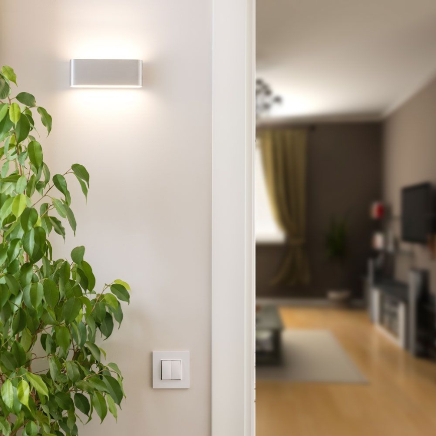 LED Außenwandleuchte LED/12W/230V 6400K IP65