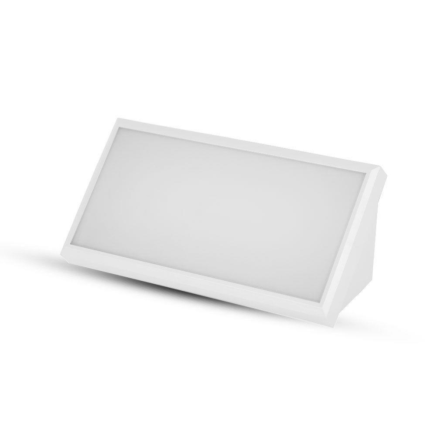 LED Außenwandleuchte LED/12W/230V 6400K IP65 Weiß