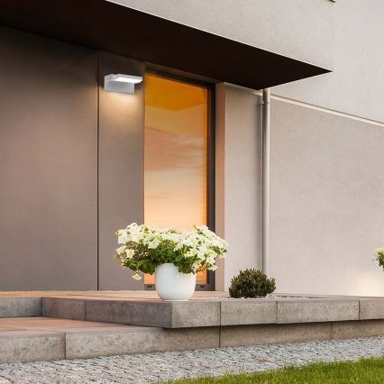 LED Außenwandleuchte LED/17W/230V 4000K IP65 Weiß