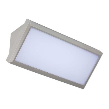 LED Außenwandleuchte LED/20W/230V 3000K IP65 grau