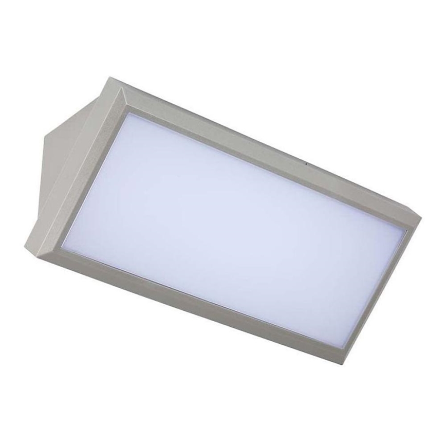 LED Außenwandleuchte LED/20W/230V 4000K IP65 grau