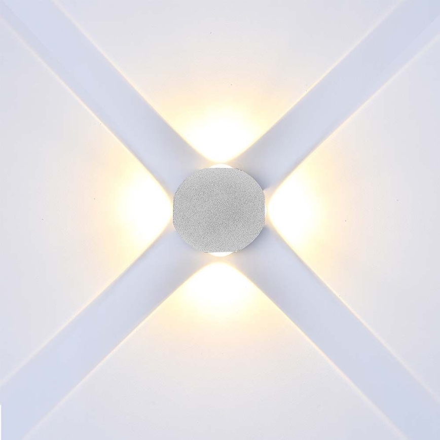 LED Außenwandleuchte LED/4W/230V 4000K IP54 Weiß