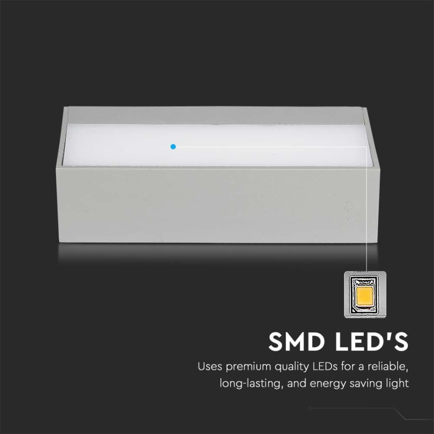 LED Außenwandleuchte LED/9W/230V 3000K IP65