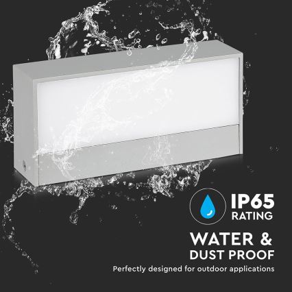 LED Außenwandleuchte LED/9W/230V 3000K IP65