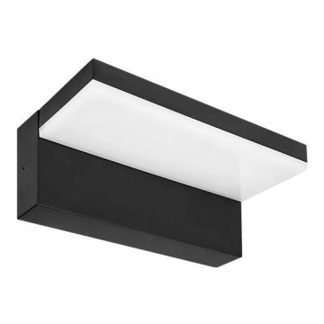 LED Außenwandleuchte LED/9W/230V 4000K IP44 schwarz