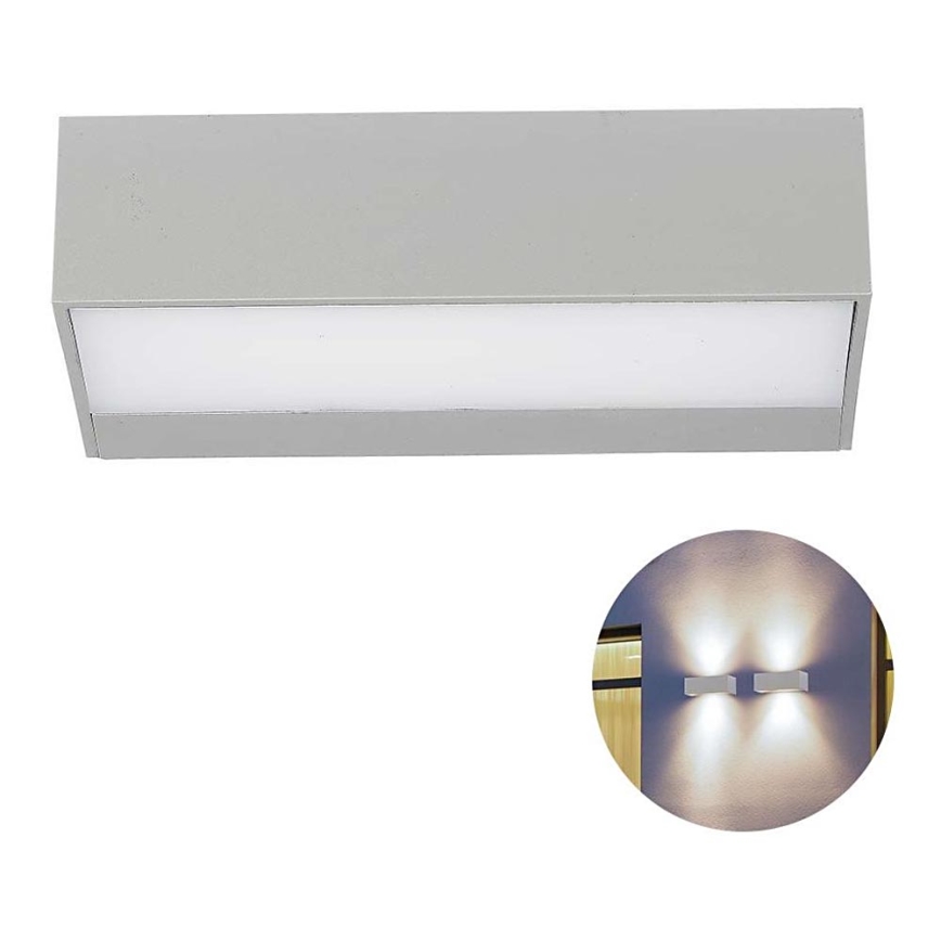 LED Außenwandleuchte LED/9W/230V 4000K IP65