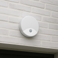 LED-Außenwandleuchte mit Bewegungsmelder, LED/18 W/230 V, IP44, weiß