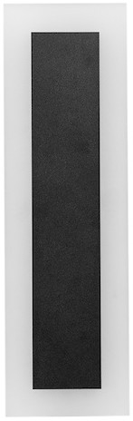 LED-Außenwandleuchte WOW LED/10W/230V 3000/4000/6500K 30 cm IP54 schwarz