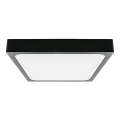 LED Badezimmer-Deckenleuchte LED/30W/230V 3000K IP44 42x42 cm Schwarz