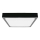 LED Badezimmer-Deckenleuchte LED/30W/230V 4000K IP44 42x42 cm schwarz