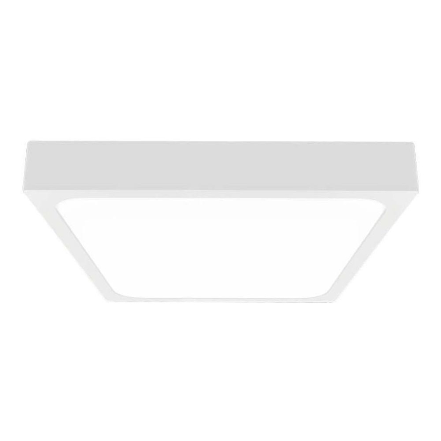 LED Badezimmer-Deckenleuchte mit Sensor LED/24W/230V 4000K IP44 29,5x29,5 cm Weiß