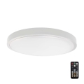 LED Badezimmer-Deckenleuchte mit Sensor SAMSUNG CHIP LED/24W/230V IP44 4000K Ø 35 cm Weiß + Fernbedienung