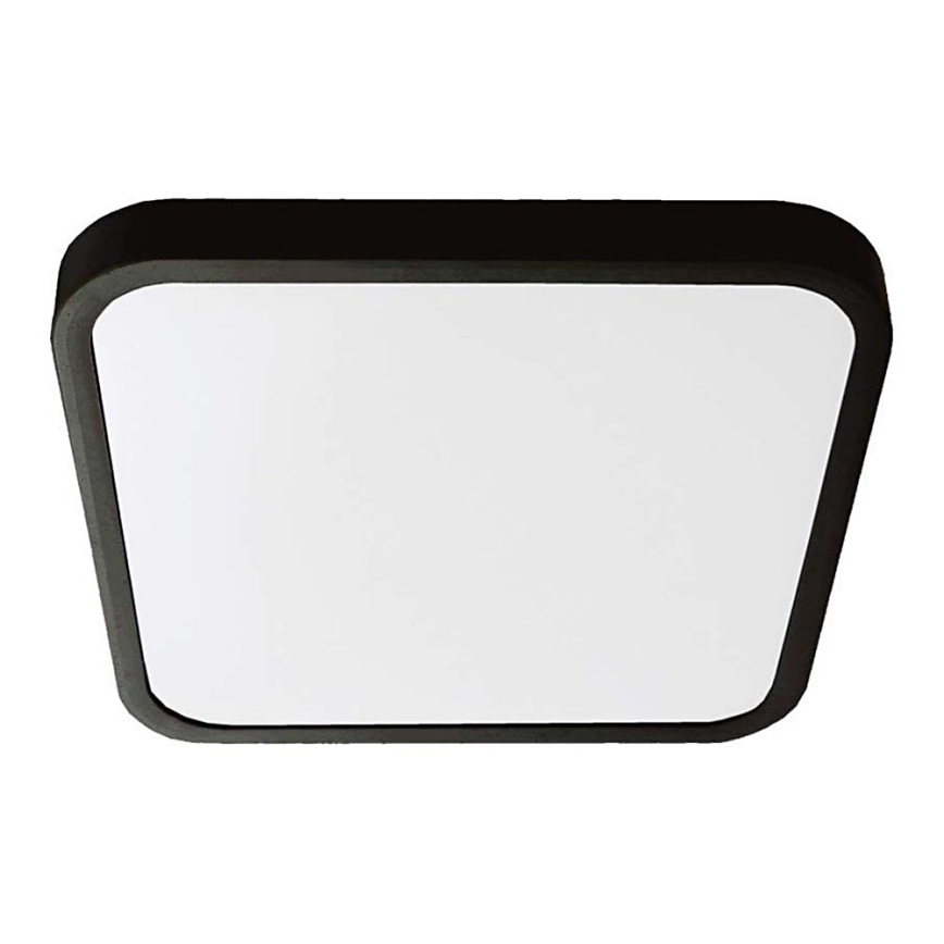 LED Badezimmer-Deckenleuchte SAMSUNG CHIP LED/24W/230V IP44 6500K 29x29 cm schwarz