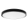 LED Badezimmer-Deckenleuchte SAMSUNG CHIP LED/24W/230V IP44 6500K Ø 29 cm Schwarz