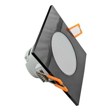 LED Badezimmer-Einbauleuchte BONO LED/5W/230V 3000K IP65 schwarz