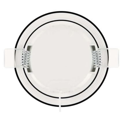 LED Badezimmer-Einbauleuchte LORI LED/4,5W/230V IP65 2700/4000K Ø 8,5 cm Schwarz
