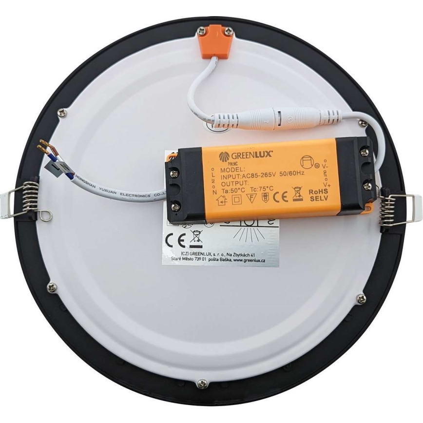 LED-Badezimmer-Einbauleuchte VEGA LED/18W/230V 3800K IP44