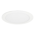 LED-Badezimmer-Einbauleuchte VEGA LED/24W/230V 2800K d 29,8 cm IP44 Schnee weiß