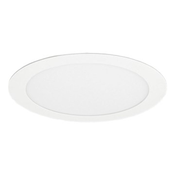 LED-Badezimmer-Einbauleuchte VEGA LED/24W/230V 2800K d 29,8 cm IP44 Schnee weiß