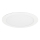 LED-Badezimmer-Einbauleuchte VEGA LED/24W/230V 2800K d 29,8 cm IP44 Schnee weiß