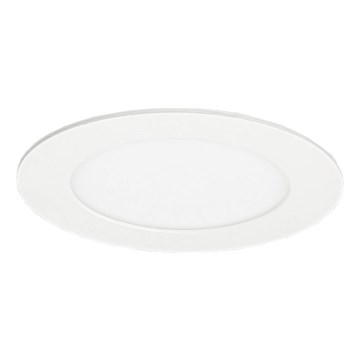 LED Badezimmer-Einbauleuchte VEGA LED/6W/230V 2800K Ø 11,8 cm IP44 schneeweiß