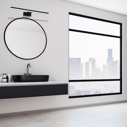 LED-Badezimmer-Wandleuchte SHINE LED/13,8W/230V 60 cm IP44 schwarz