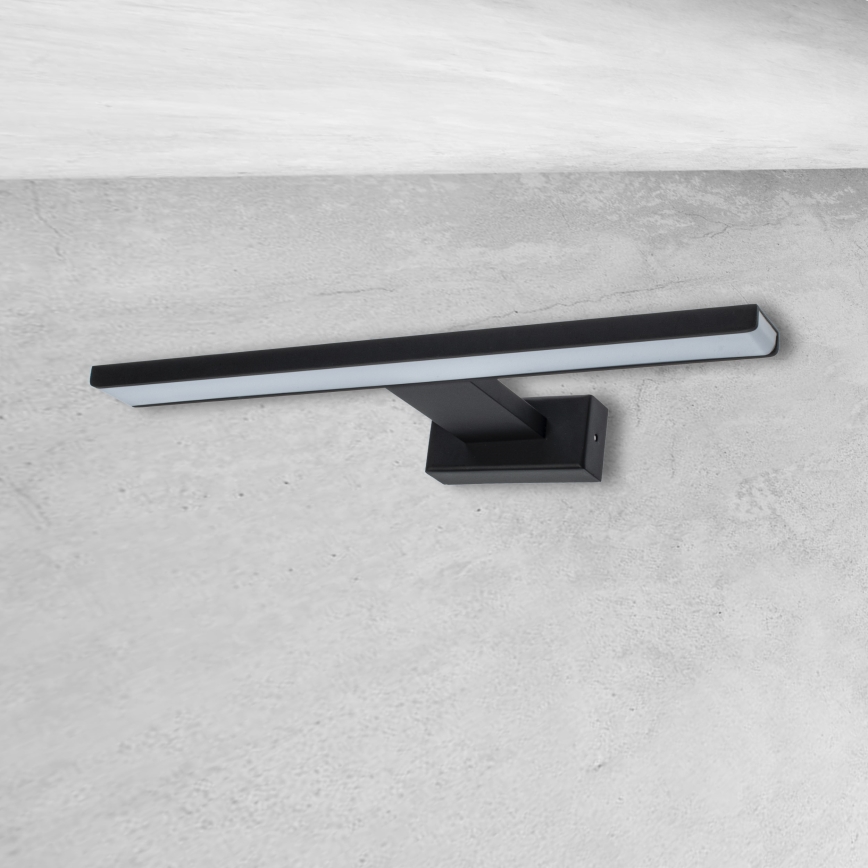LED-Badezimmer-Wandleuchte SHINE LED/7W/230V 30 cm IP44 schwarz