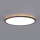 LED Badezimmerleuchte mit Bewegungs- und Dämmerungssensor NIVERA LED/12W/230V IP54 3000/4000/6000K Ø 22,5 cm schwarz + Fernbedienung