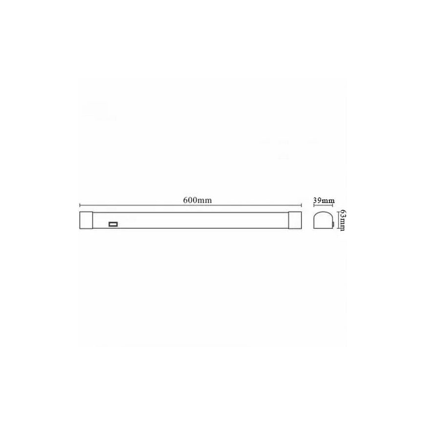 LED Badezimmerspiegelbeleuchtung LED/15W/230V 4000K IP44