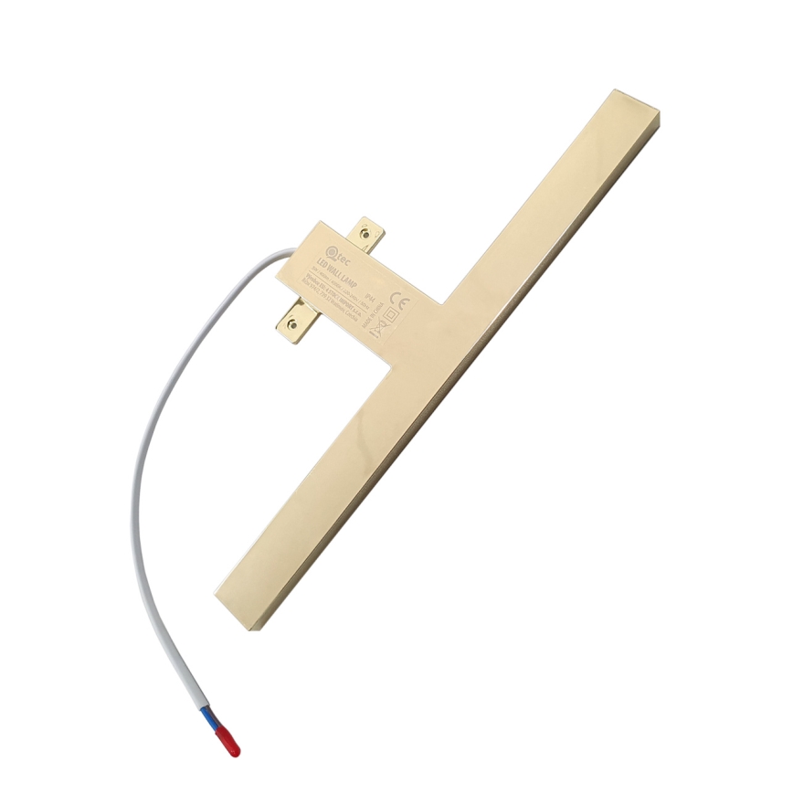 LED Badezimmerspiegelbeleuchtung LED/5W/230V 4000K 30 cm IP44 mattgold