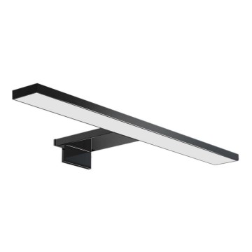 LED Badezimmerspiegelbeleuchtung LED/8W/230V 4000K 50 cm IP44 schwarz